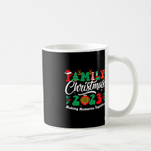 Family Christmas 2023 Matching Squad Fun Xmas Sant Coffee Mug