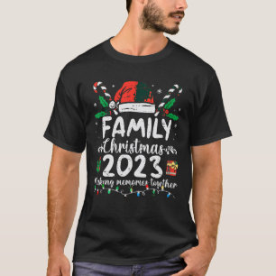 Family Christmas 2023 Matching Squad Santa Elf Fun T-Shirt
