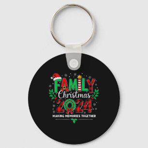 Family Christmas 2024 Chrismas Crew Xmas Family Ma Key Ring