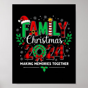 Family Christmas 2024 Chrismas Crew Xmas Family Ma Poster
