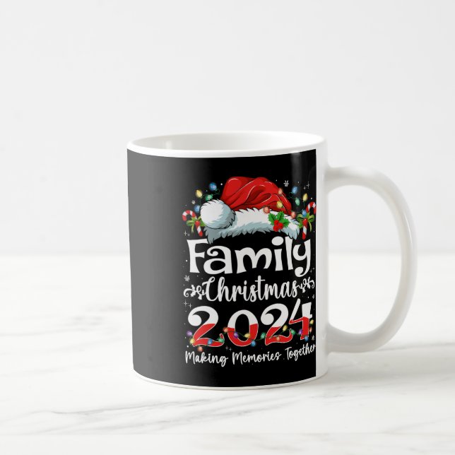 Family Christmas 2024 Christmas Squad Xmas Matchin Coffee Mug (Right)