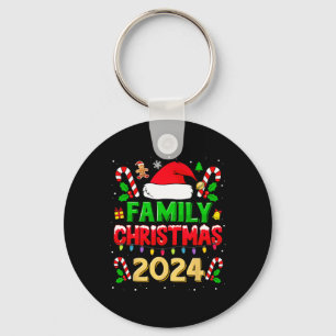 Family Christmas 2024 For Familys Matching Xmas Fa Key Ring