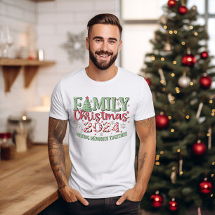 Family Christmas 2024 Making Memories T-Shirt