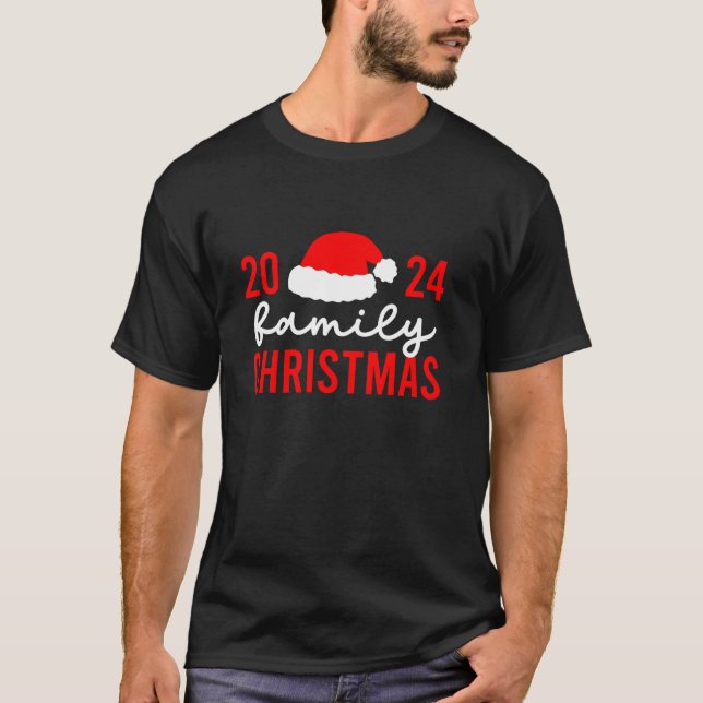 Family Christmas 2024 Matching Family Christmas Pa T-Shirt (Front)