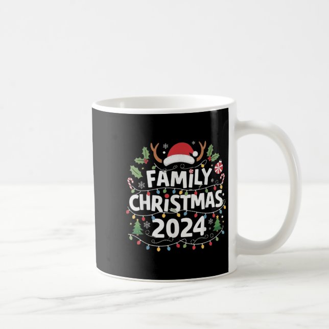 Family Christmas 2024 Matching Family Christmas Xm Coffee Mug (Right)