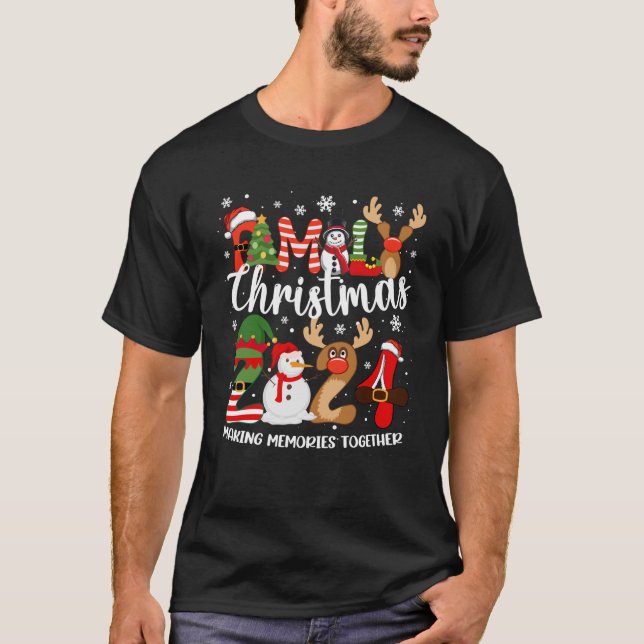 Family Christmas 2024 Matching Outfit Santa Xmas S T-Shirt (Front)