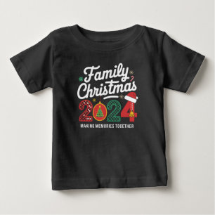 Family Christmas 2024 Matching Outfit Xmas Squad Baby T-Shirt