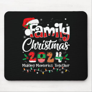 Family Christmas 2024 Matching Outfit Xmas Squad S Mouse Pad