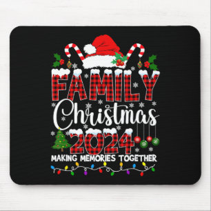 Family Christmas 2024 Matching Outfit Xmas Squad S Mouse Pad