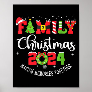 Family Christmas 2024 Matching Outfit Xmas Squad S Poster
