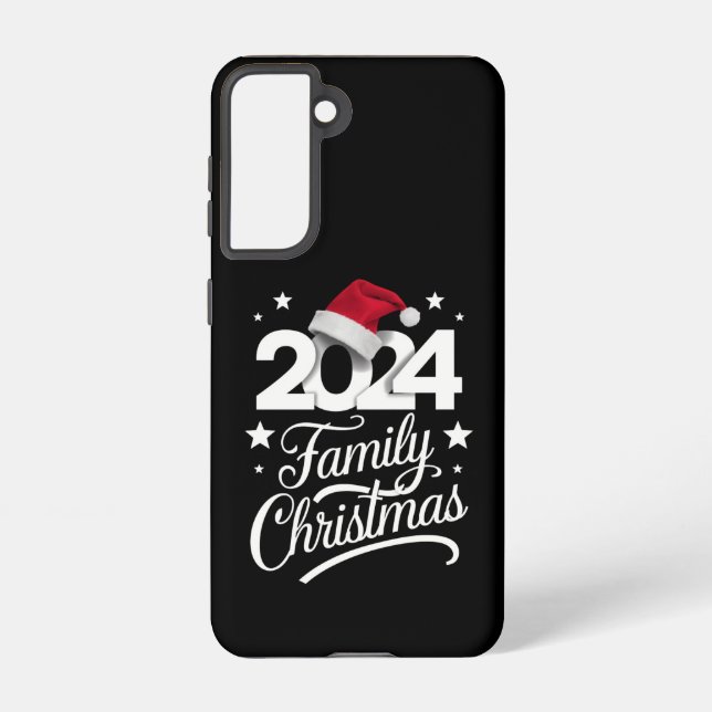 Family Christmas 2024 Matching Pajama Santa Samsung Galaxy S21 Case (Back)