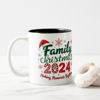 Family Christmas 2024 Mug Making Memories Together