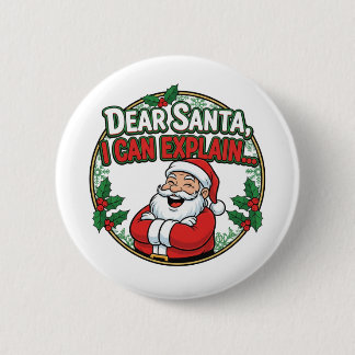 Family Christmas 2025 6 Cm Round Badge