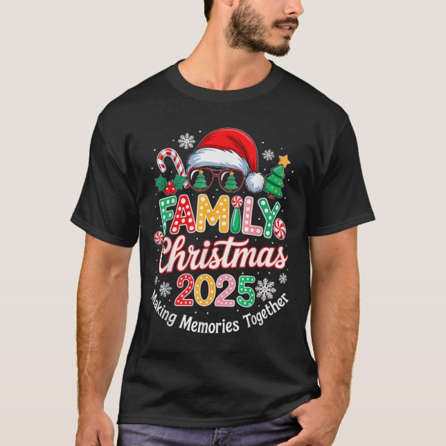 Family Christmas 2025 Christmas Squad Xmas Matchin T-Shirt (Front)