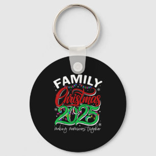 Family Christmas 2025 Funny Xmas Winter Couple Wom Key Ring