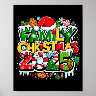 Family Christmas 2025 Making Memories Together San Poster