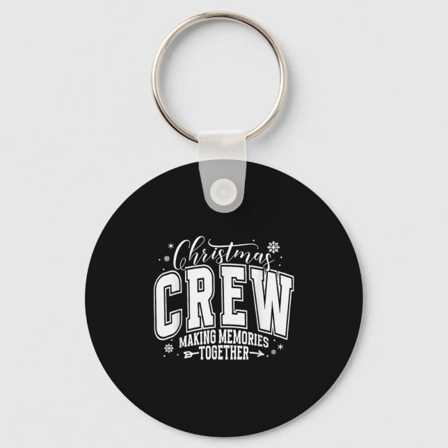 Family Christmas 2025 Making Memories Together Xma Key Ring (Front)