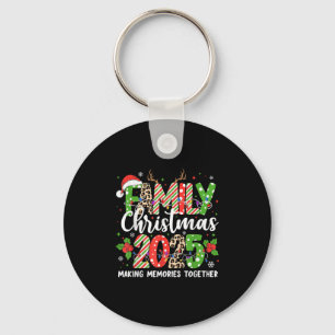 Family Christmas 2025 Making Memories Together Xma Key Ring