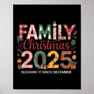 Family Christmas 2025 Making Memories Together Xma Poster