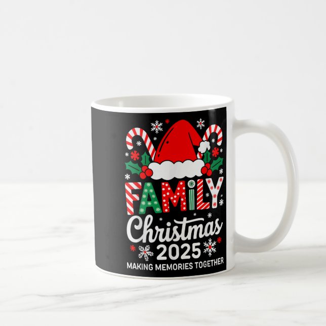 Family Christmas 2025 Matching Costume Together Xm Coffee Mug (Right)