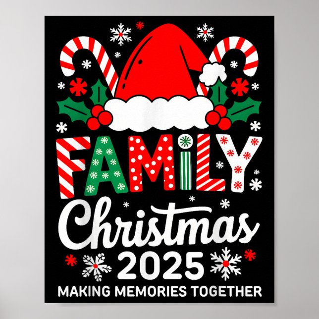 Family Christmas 2025 Matching Costume Together Xm Poster (Front)