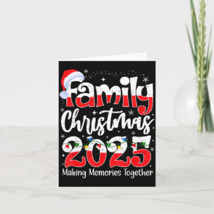 Family Christmas 2025 Matching Family Christmas 20 Card