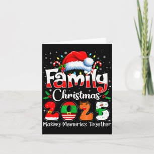 Family Christmas 2025 Matching Family Christmas Xm Card