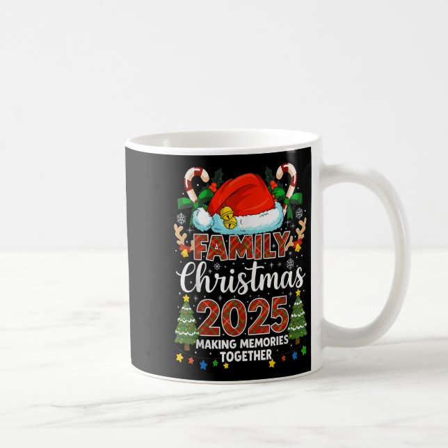Family Christmas 2025 Matching Family Christmas Xm Coffee Mug (Right)
