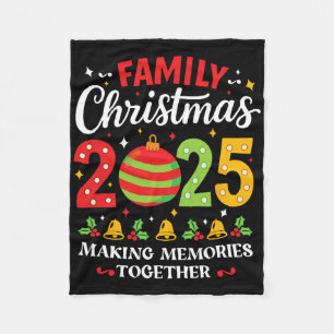 Family Christmas 2025 Matching Group Dinner Cruise Fleece Blanket