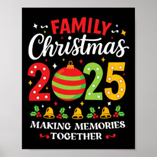 Family Christmas 2025 Matching Group Dinner Cruise Poster