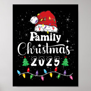 Family Christmas 2025 Matching Outfit Xmas Men Wom Poster