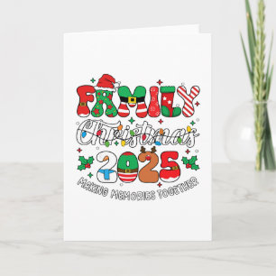 Family Christmas 2025 Matching Outfit Xmas Squad S Card
