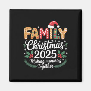 Family Christmas 2025 Matching Outfit Xmas Squad S Magnet