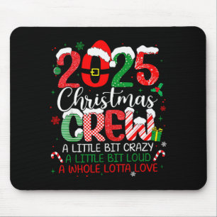 Family Christmas 2025 Matching Outfit Xmas Squad S Mouse Pad