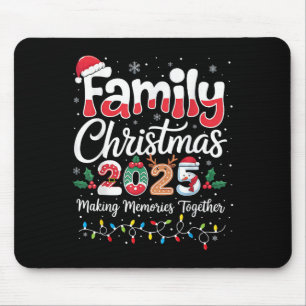 Family Christmas 2025 Matching Outfit Xmas Squad S Mouse Pad