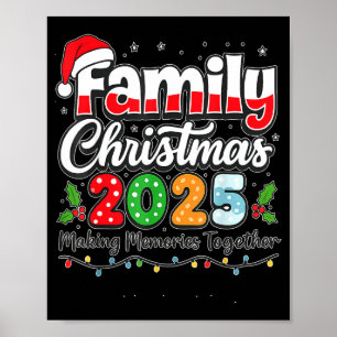 Family Christmas 2025 Matching Outfit Xmas Squad S Poster