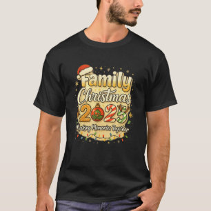 Family Christmas 2025 Matching Xmas Squad Santa T-Shirt