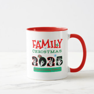 Family Christmas 2025 Mug