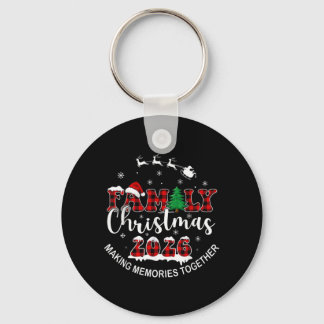 Family Christmas 2026 Matching Outfit Xmas Squad Key Ring
