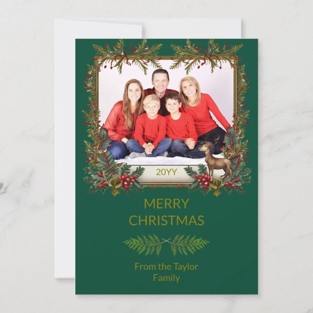 Family Christmas Card (Back)