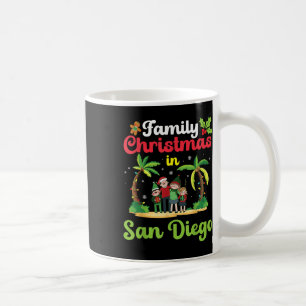 Family Christmas Celebrate In San Diego With Tropi Coffee Mug