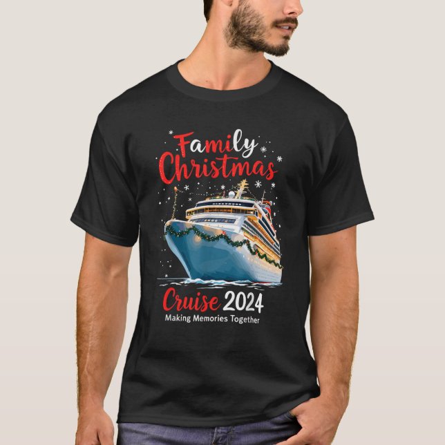 Family Christmas Cruise 2024 Xmas Cruise Family Sq T-Shirt (Front)