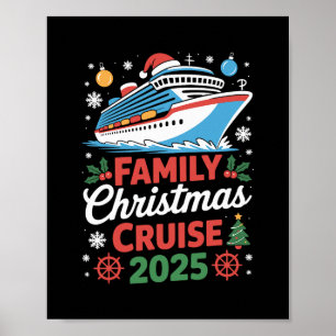 Family Christmas Cruise 2025 Holiday Vacations For Poster