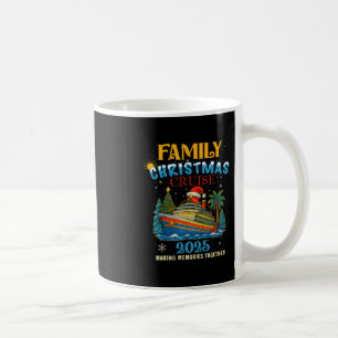 Family Christmas Cruise 2025 Matching Family Cruis Coffee Mug