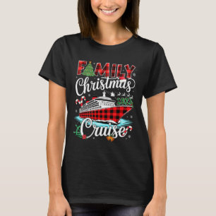 Family Christmas Cruise 2025 Matching Family Cruis T-Shirt