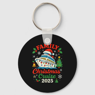 Family Christmas Cruise 2025 Matching Family Winte Key Ring