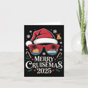 Family Christmas Cruise 2025 Merry Cruisemas Xmas Card