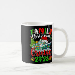 Family Christmas Cruise Squad 2023 Xmas Funny Crui Coffee Mug