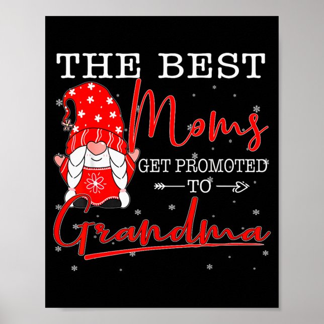 Family Christmas Gnome The Moms Get Promoted To Gr Poster (Front)