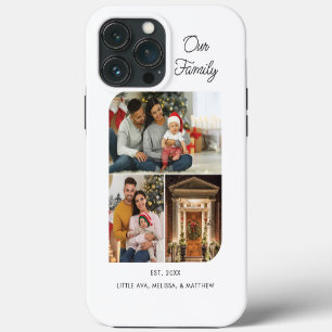 Family Christmas Holiday Photo Personalised Dad iPhone 13 Pro Max Case